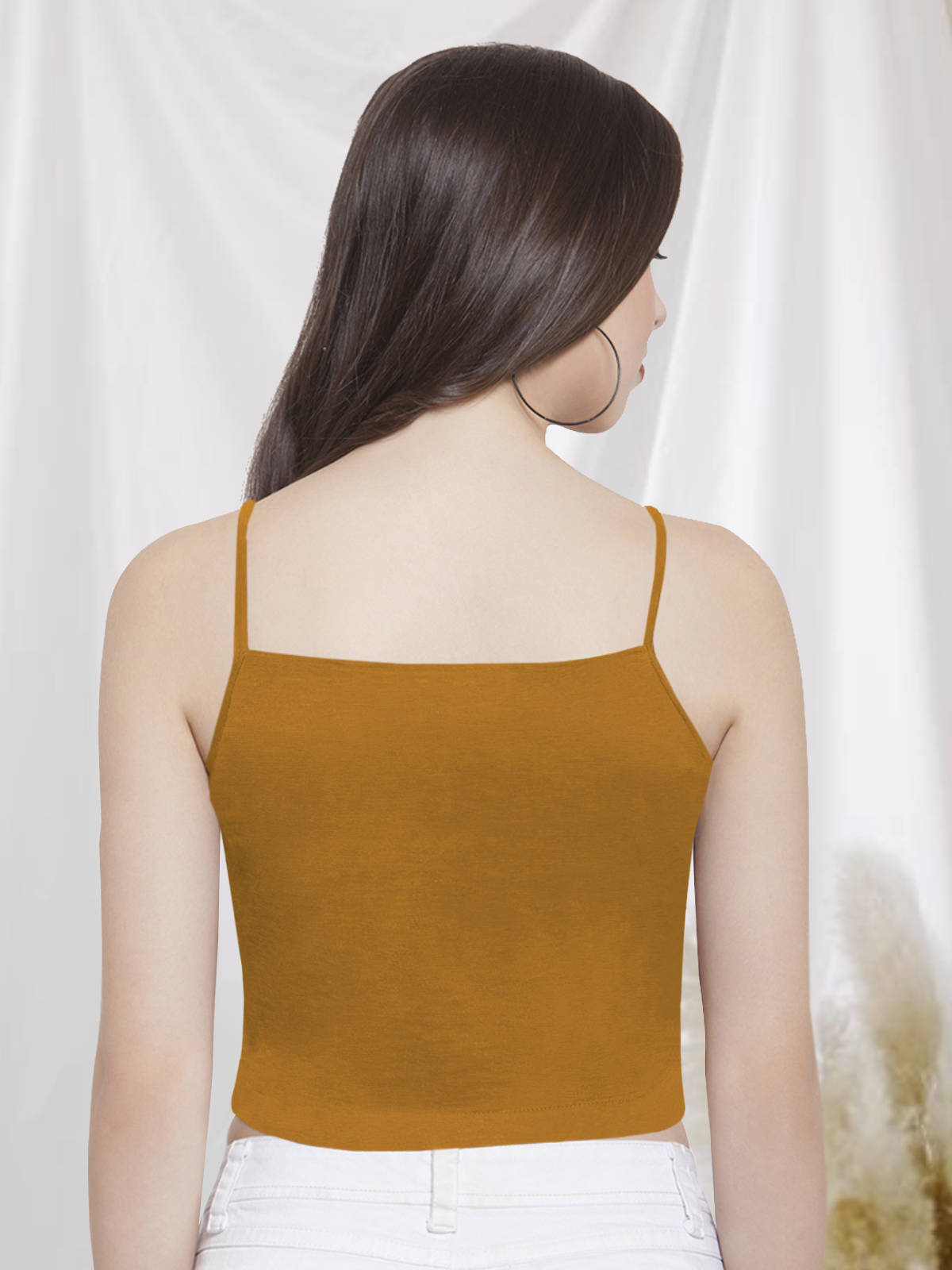 Women Mustard Cami Top